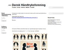 Tablet Screenshot of haandtryk.dk